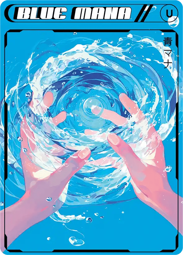 Mana Counter: Blue - Alfies