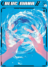 Mana Counter: Blue - Alfies