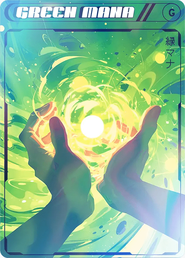 Mana Counter: Green Foil - Alfies