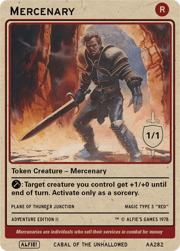 Mercenary - Alfies