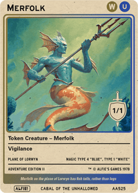 Merfolk Blue White - Alfies