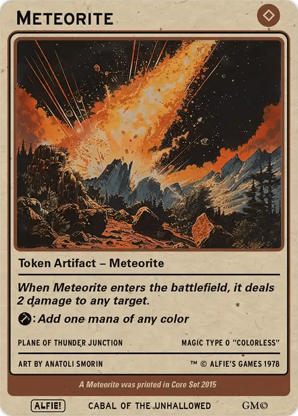 Meteorite - Alfies