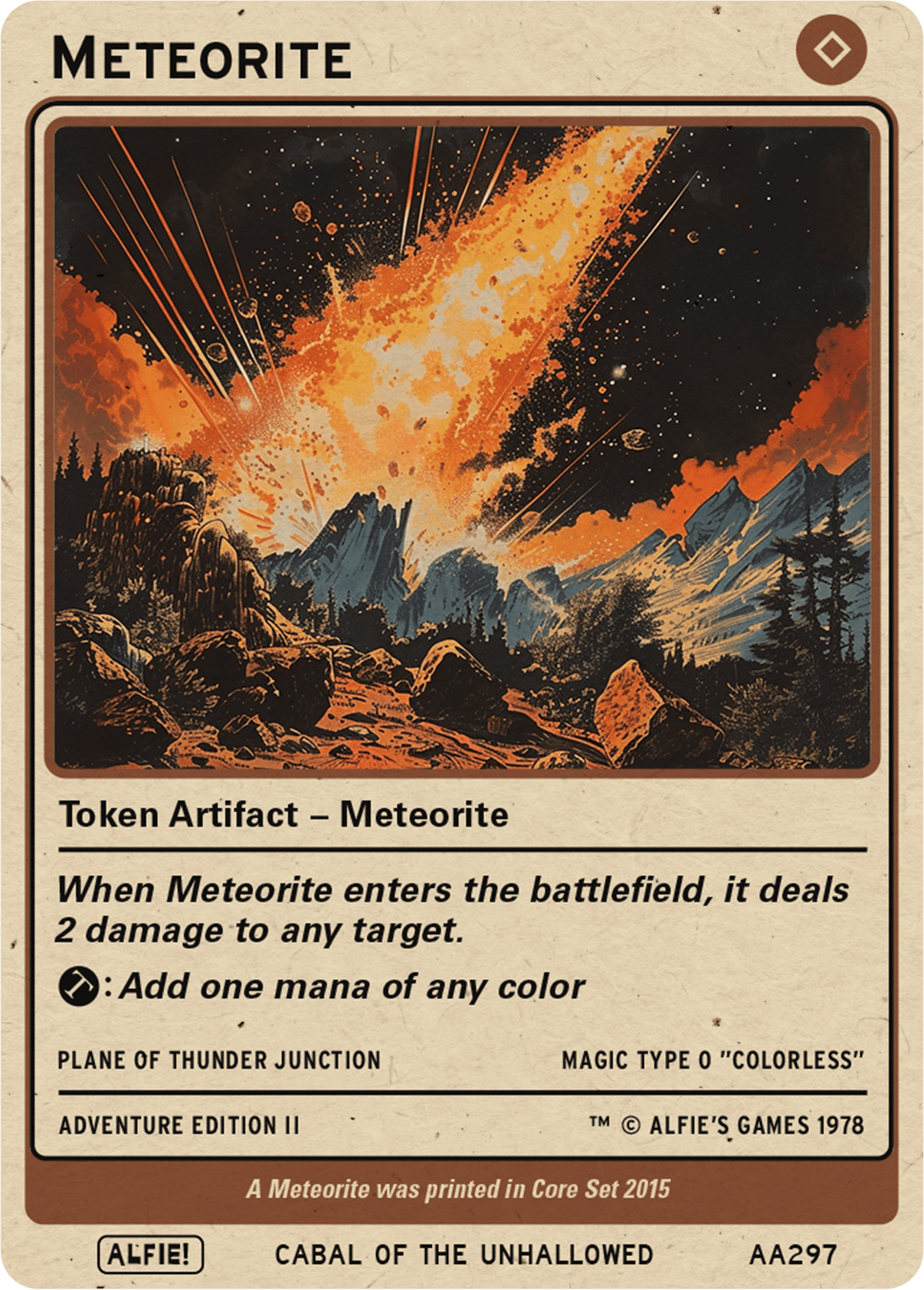 Meteorite - Alfies