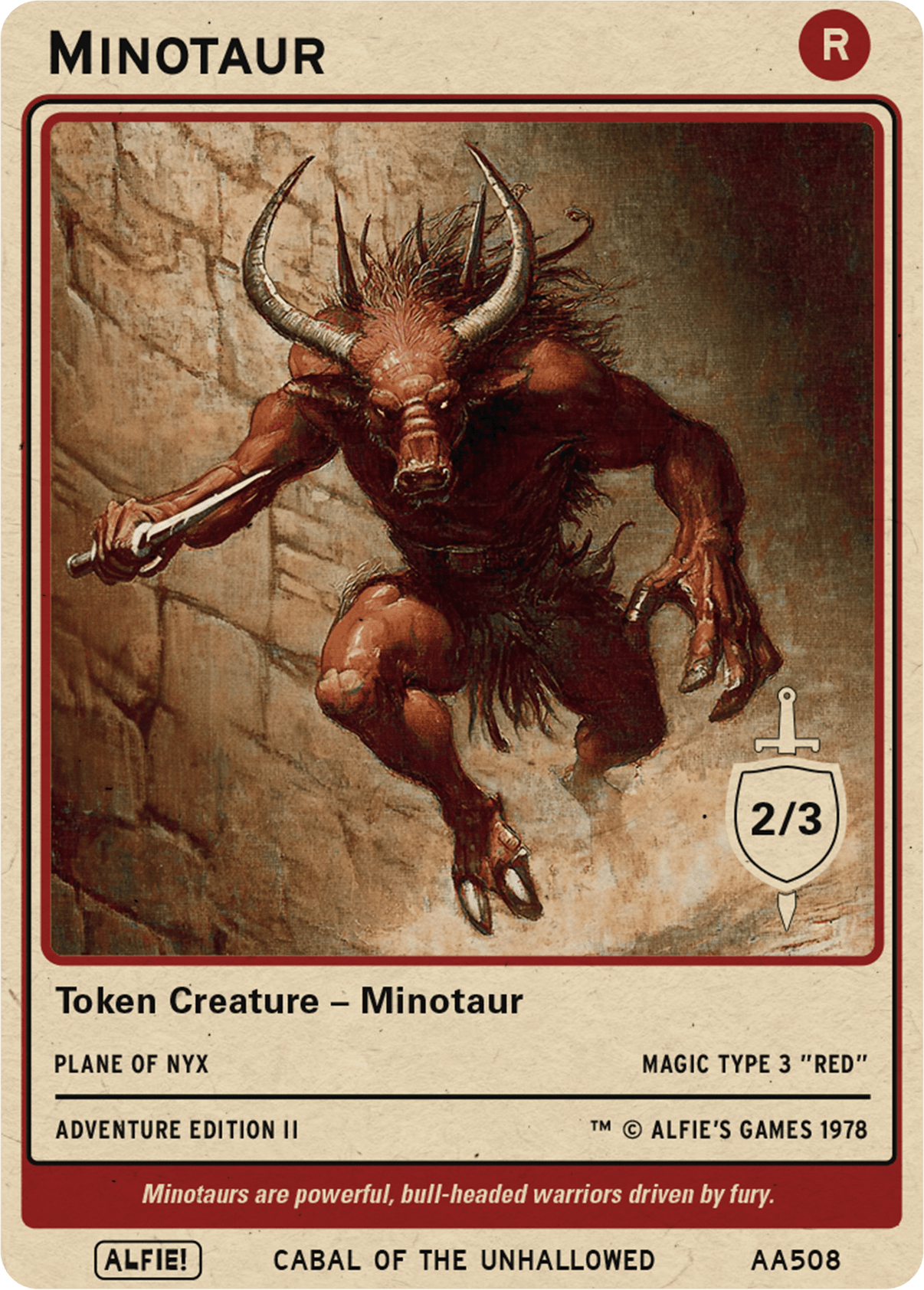 Minotaur - Alfies