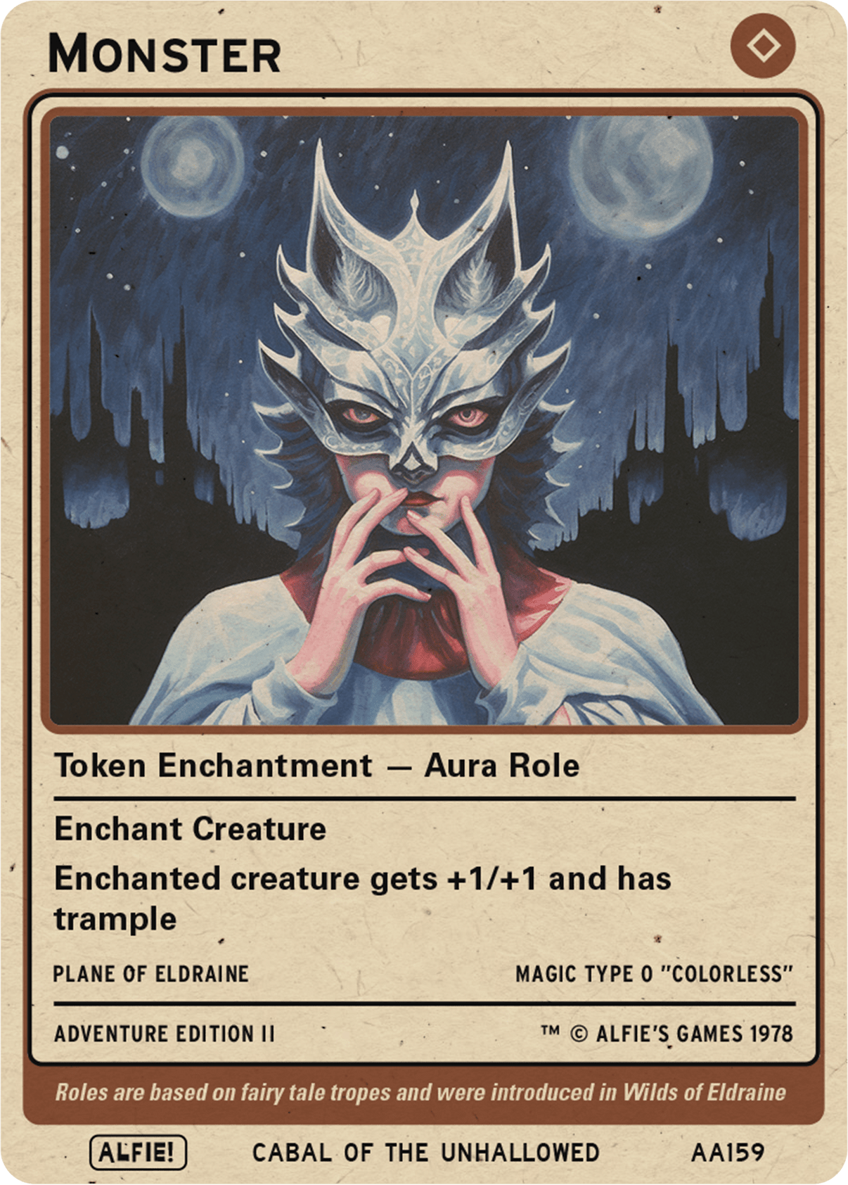 Monster Role token Magic mtg | Custom Retro Style | Alfies! Monster Role token Magic mtg | Custom Retro Style | Alfies!