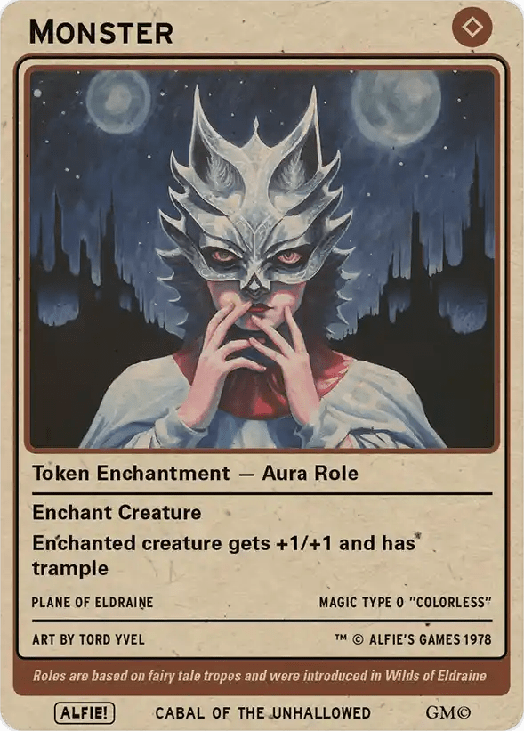 Monster Role - Alfies