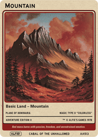 Mountain (Basic Land) - Alfies