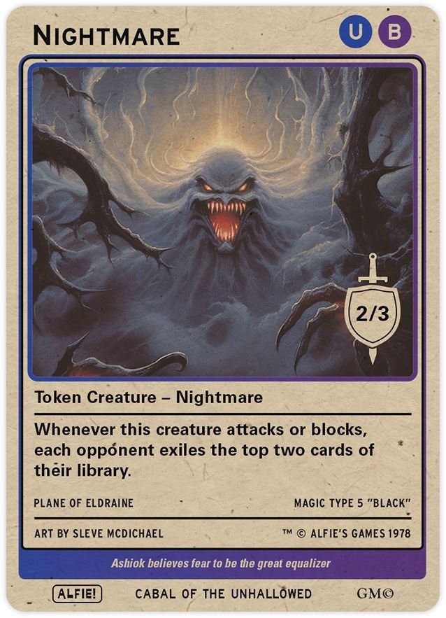 Nightmare 2/3 - Alfies
