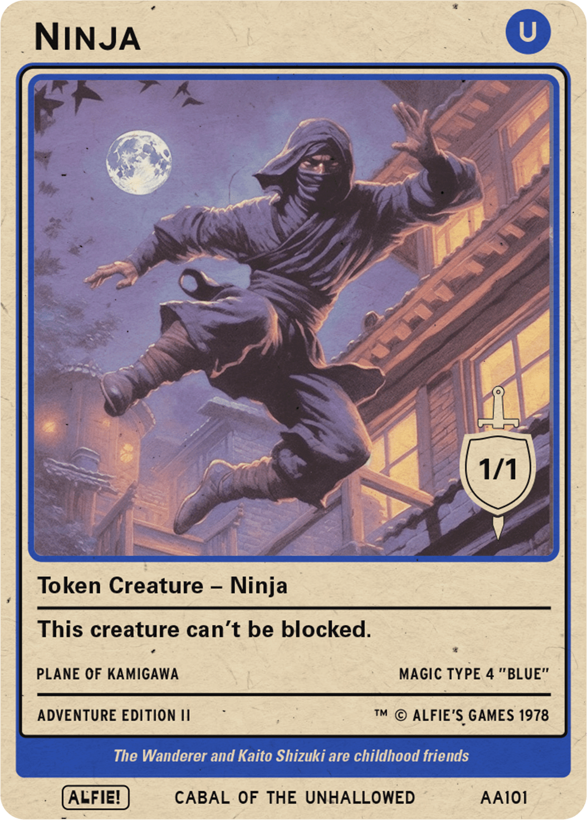 Ninja 1/1 - Alfies