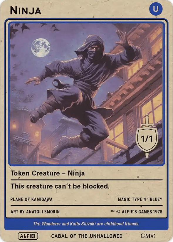 Ninja 1/1 - Alfies
