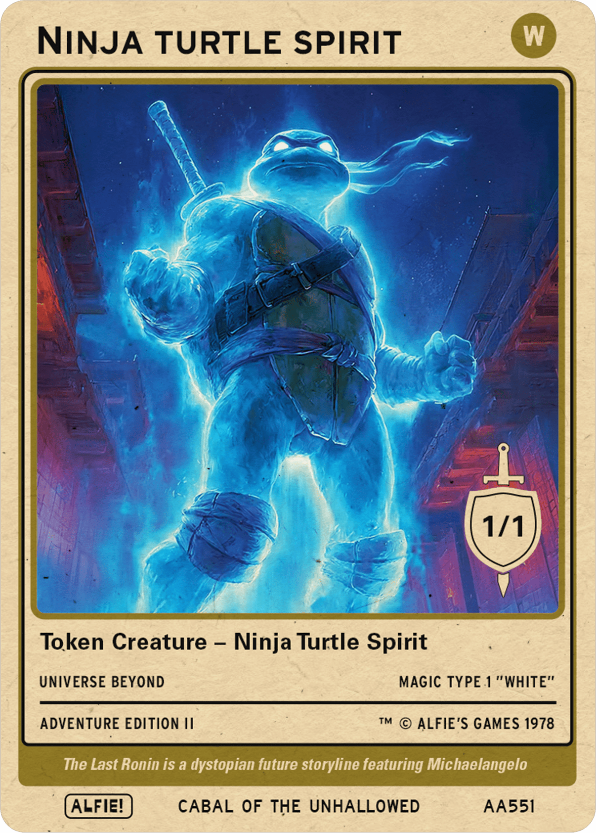 Ninja Turtle Spirit - Alfies