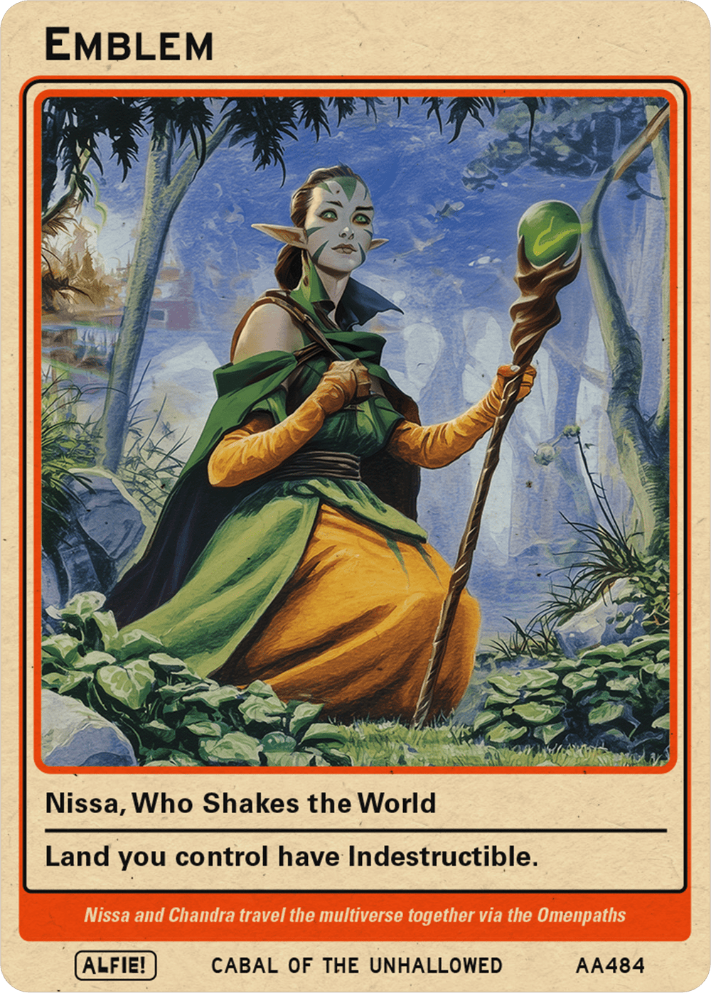 Nissa Shakes World Emblem - Alfies