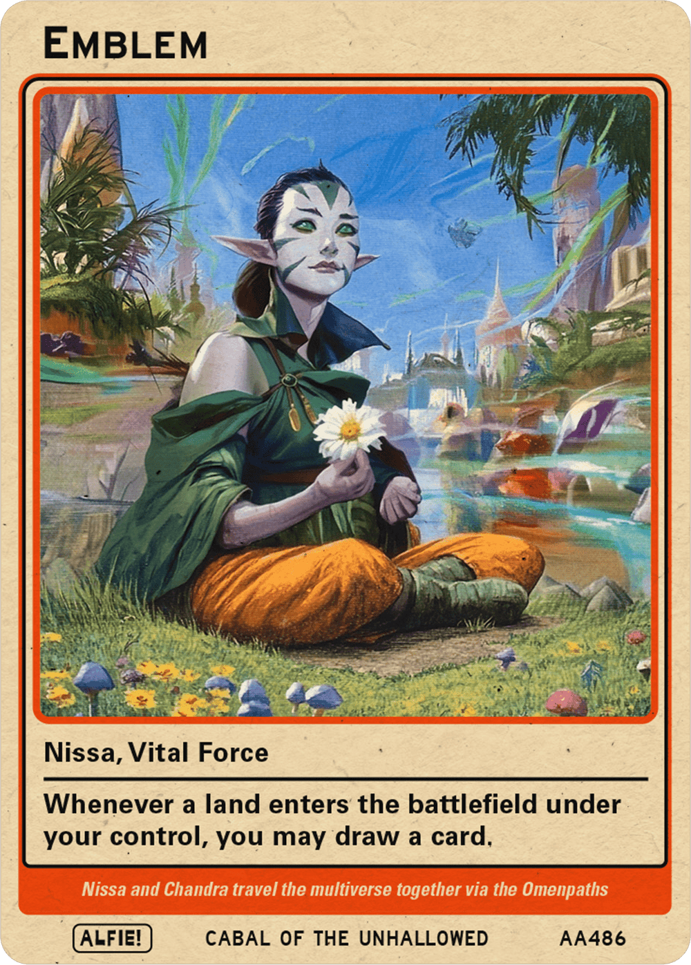 Nissa Vital Force Emblem - Alfies