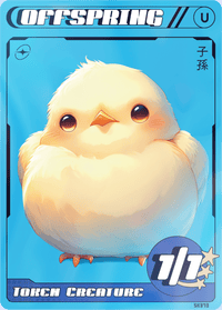 Offspring Bird Foil - Alfies