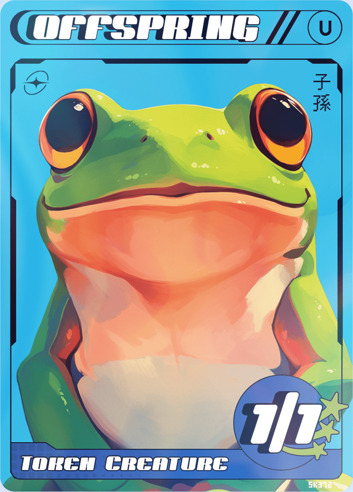 Offspring Frog Foil - Alfies