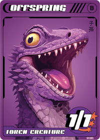 Offspring Lizard Black - Alfies