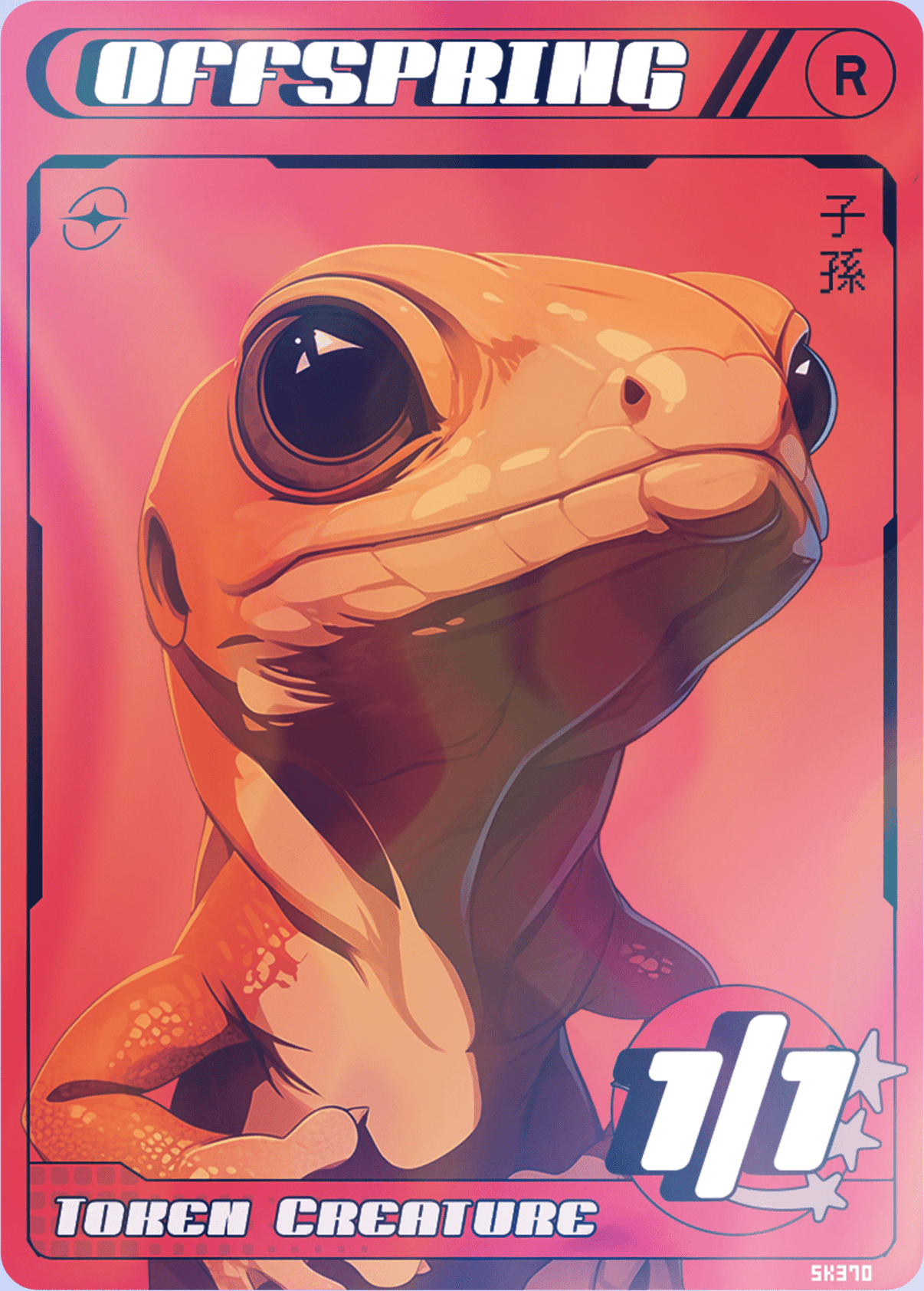 Offspring Lizard Foil - Alfies