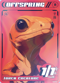 Offspring Lizard Foil - Alfies