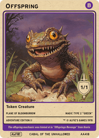 Offspring Lizard - Alfies