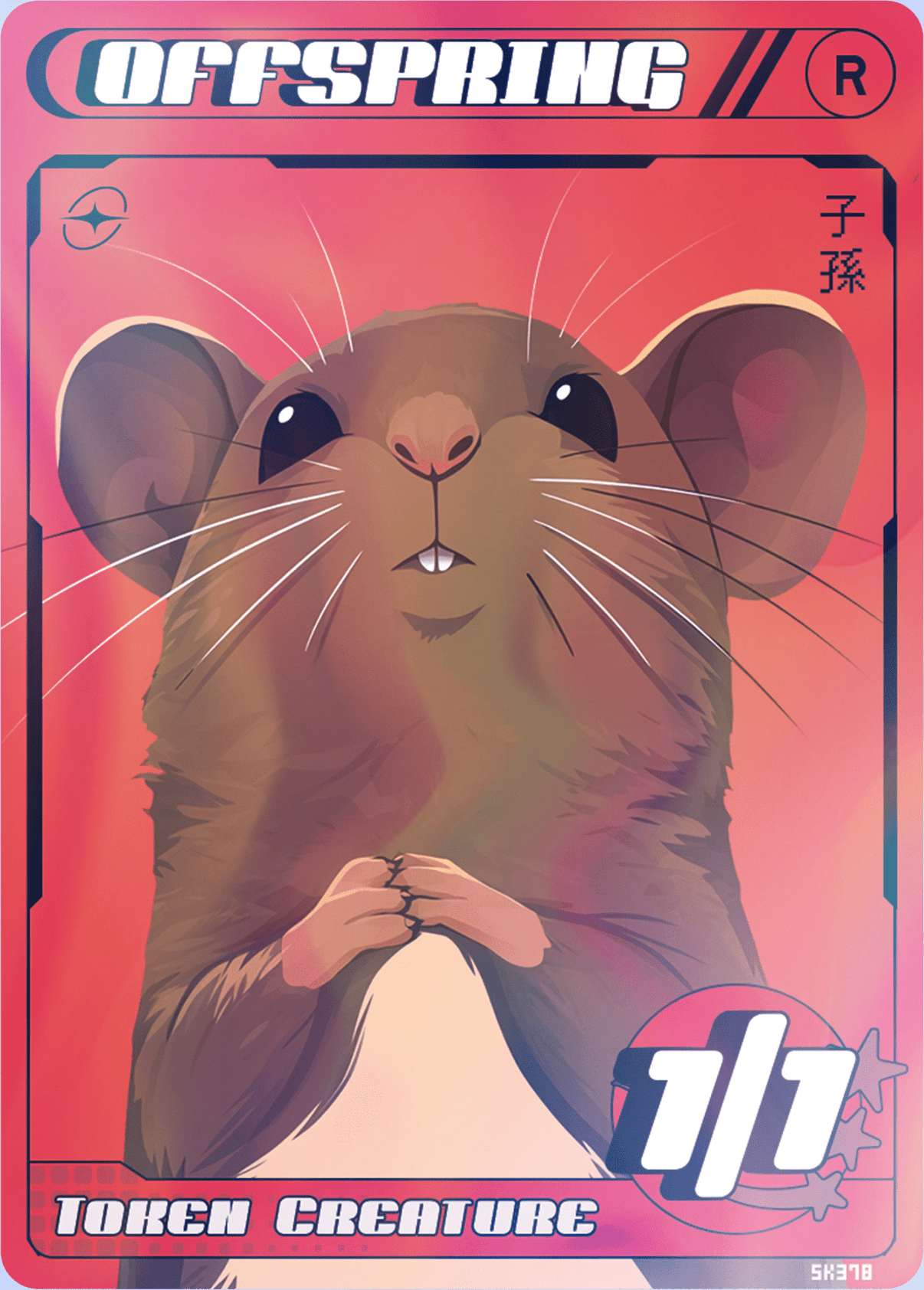 Offspring Mouse Foil - Alfies
