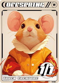 Offspring Mouse White - Alfies