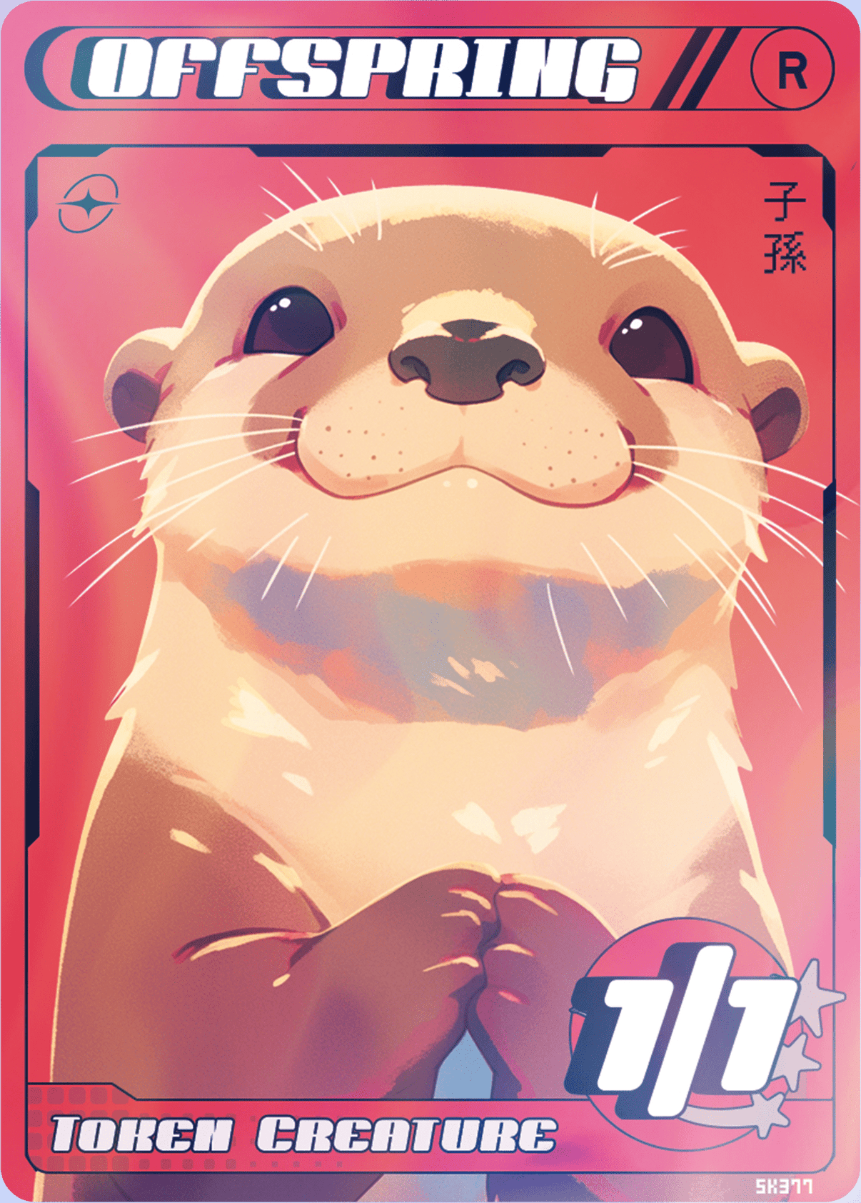 Offspring Otter Foil - Alfies