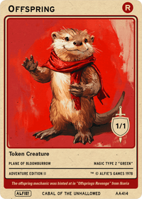 Offspring Otter - Alfies