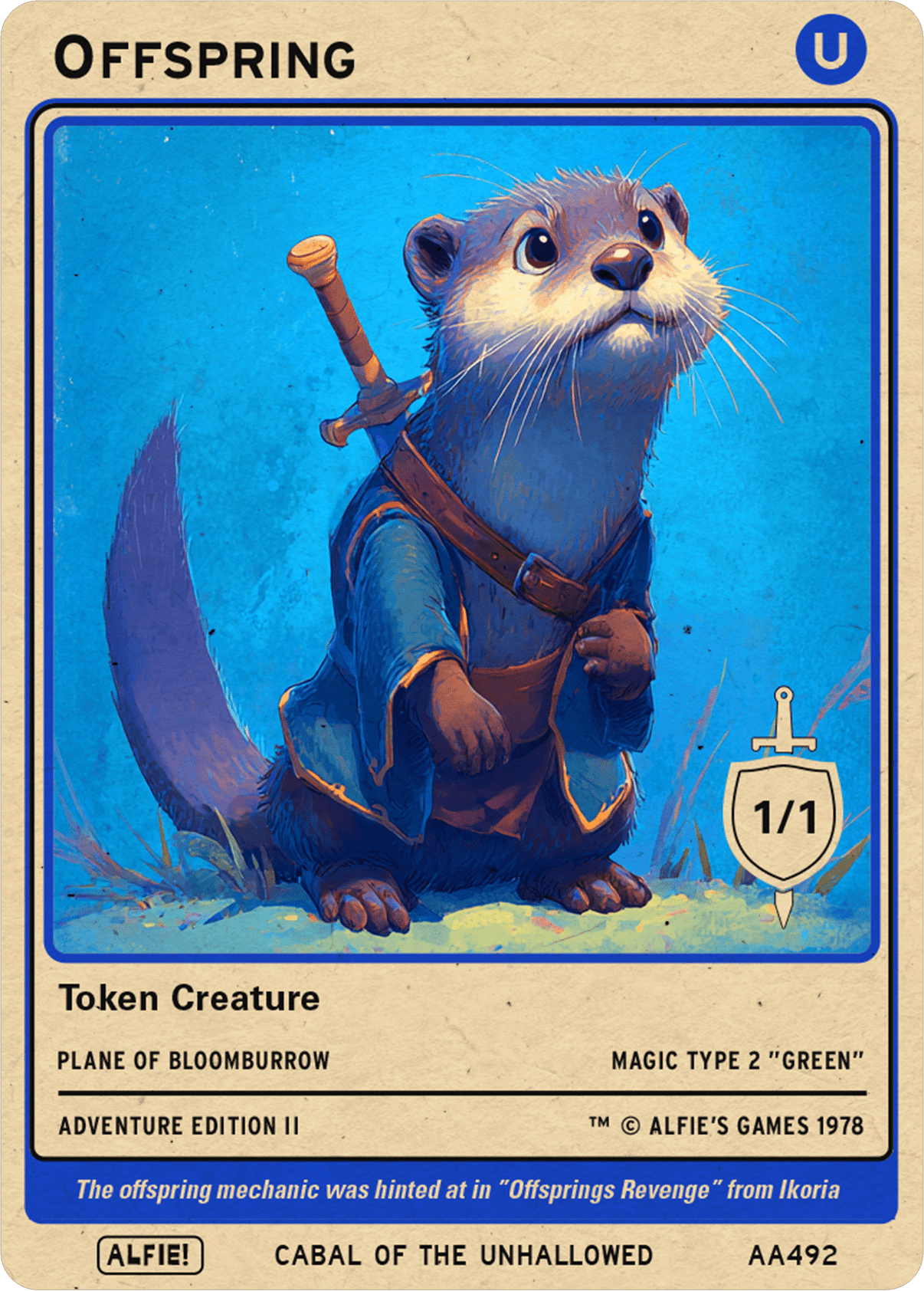 Offspring Otter - Alfies
