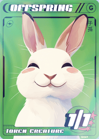 Offspring Rabbit Foil - Alfies