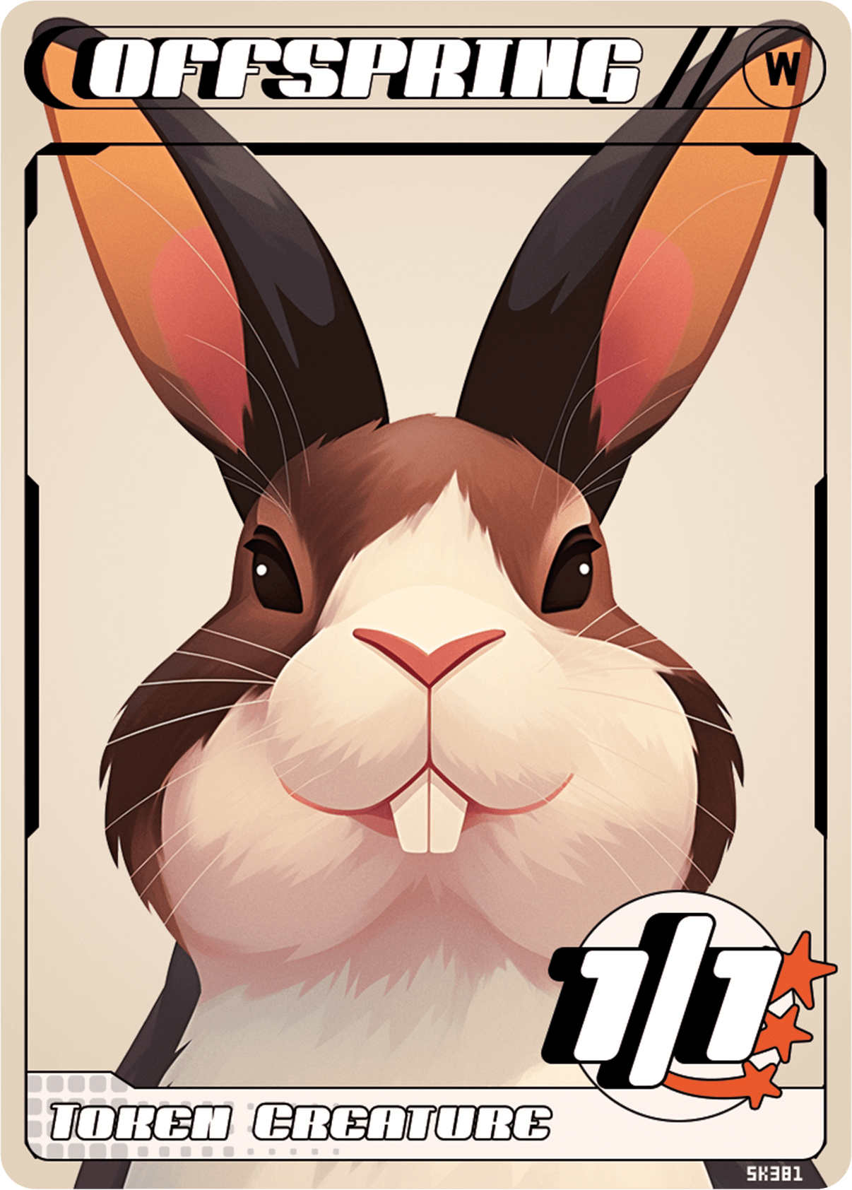 Offspring Rabbit White - Alfies