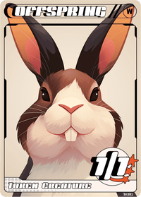 Offspring Rabbit White - Alfies
