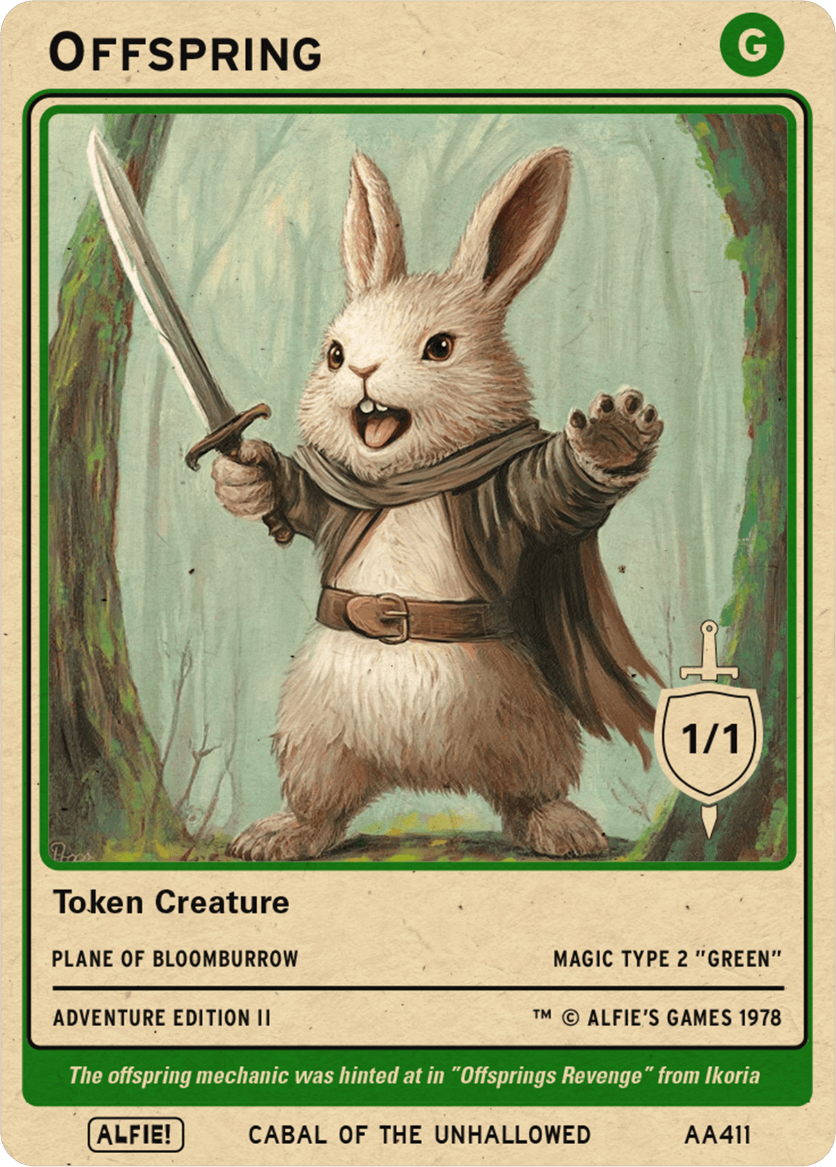 Offspring Rabbit - Alfies