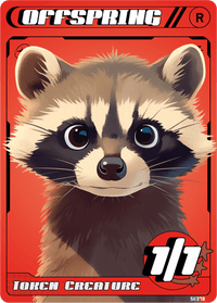 Offspring Raccoon Red - Alfies