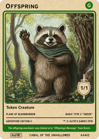 Offspring Raccoon - Alfies