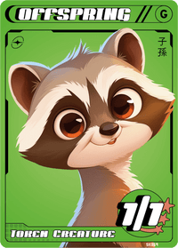 Offspring Raccoon - Alfies