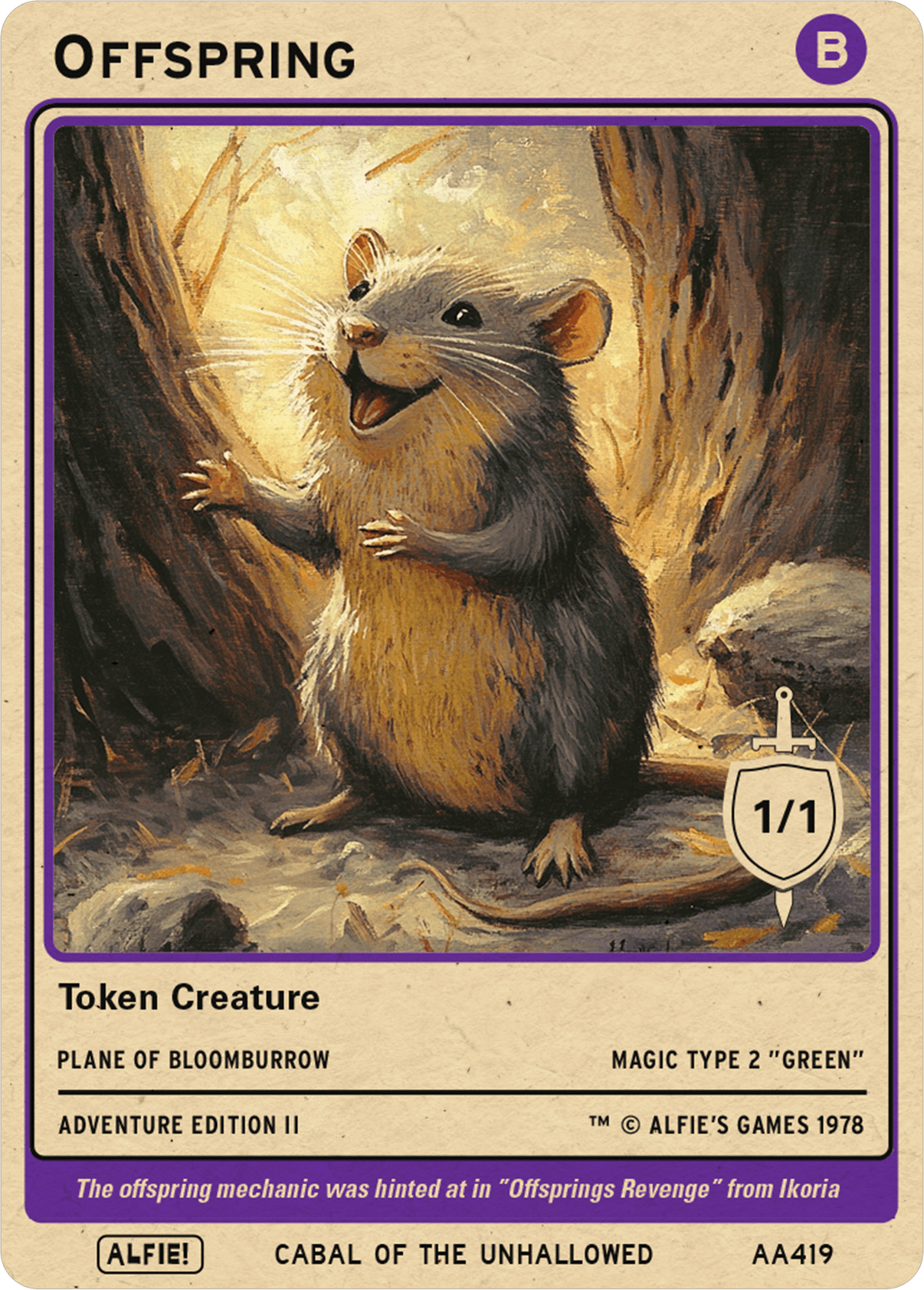 Offspring Rat - Alfies