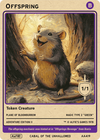 Offspring Rat - Alfies