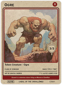 Ogre 3/3 - Alfies