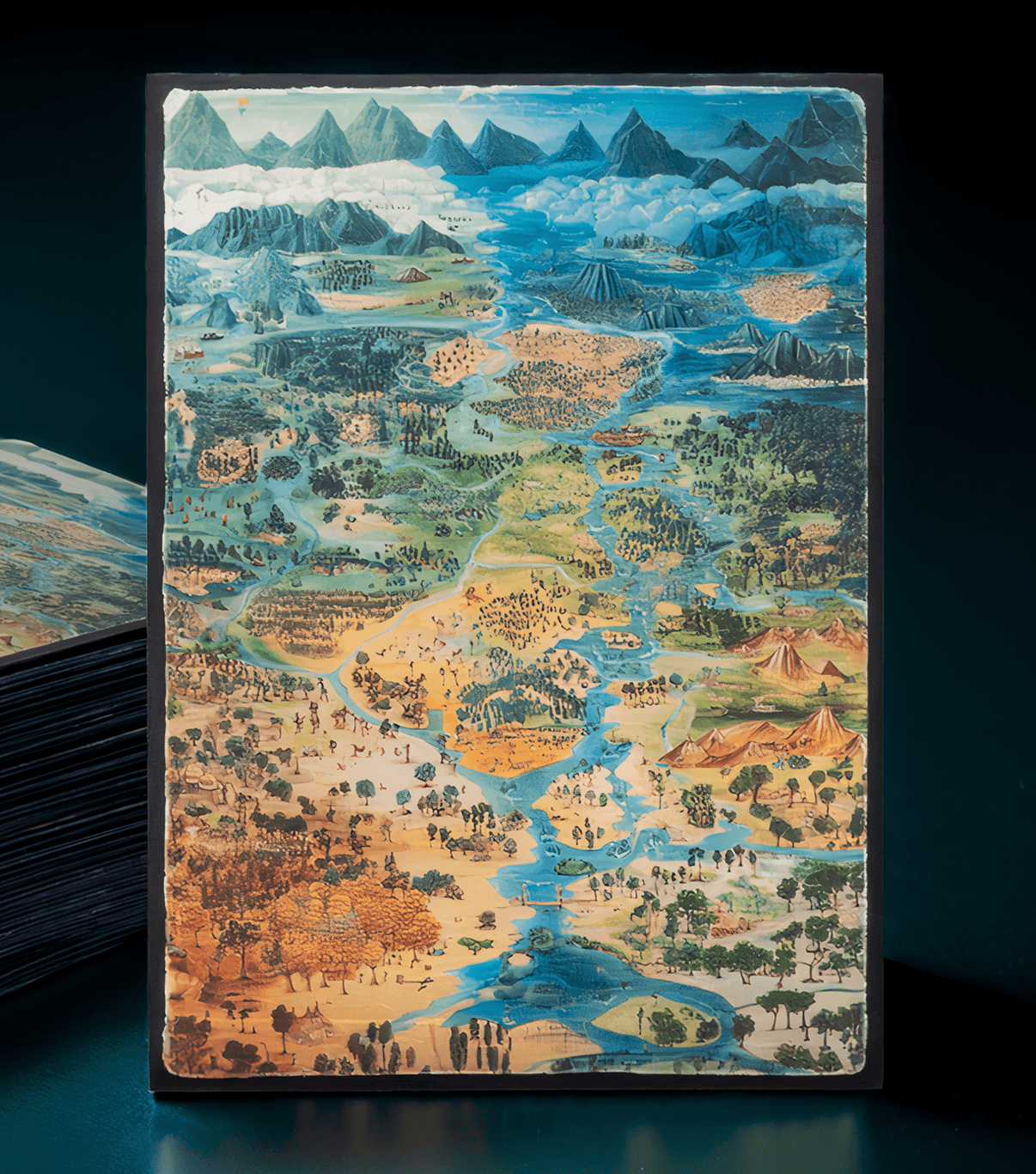 Old School Map Sleeves - Alfies