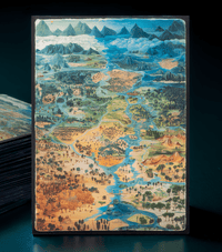 Old School Map Sleeves - Alfies