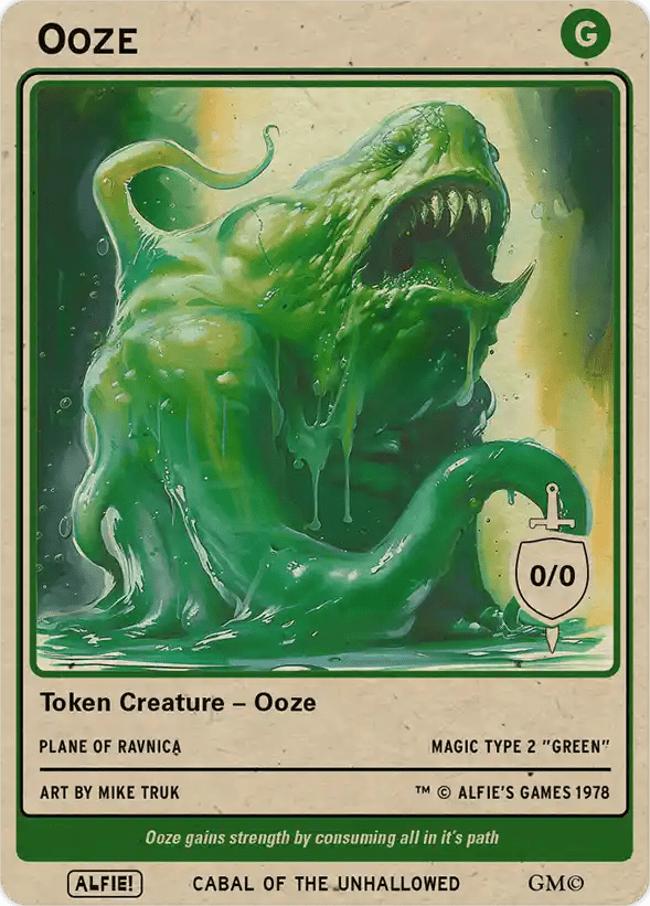 Ooze 0/0 - Alfies