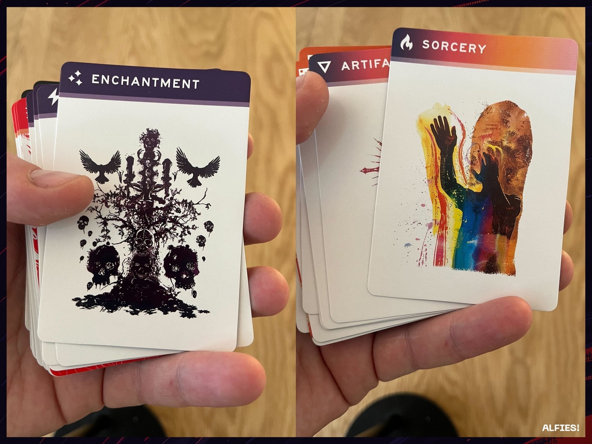 Organizer Card Dividers - Alfies