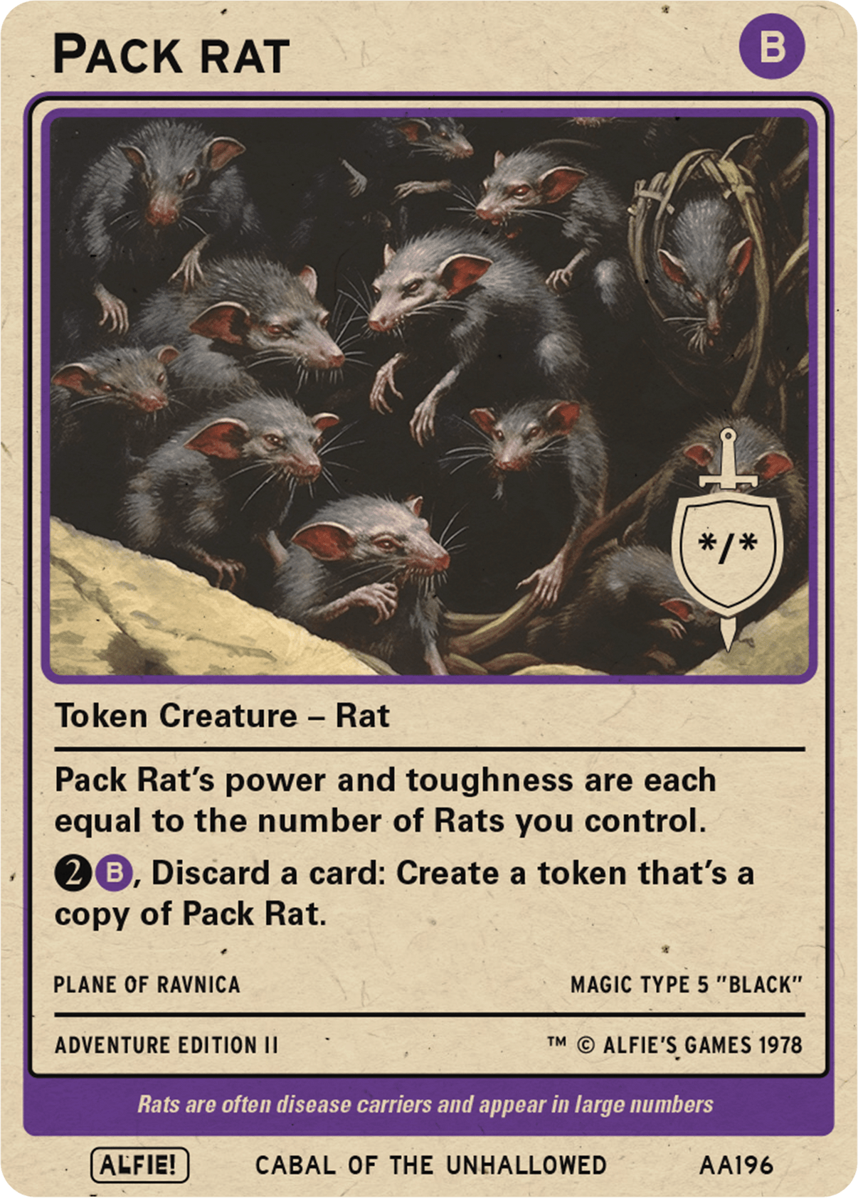 Pack Rat - Alfies