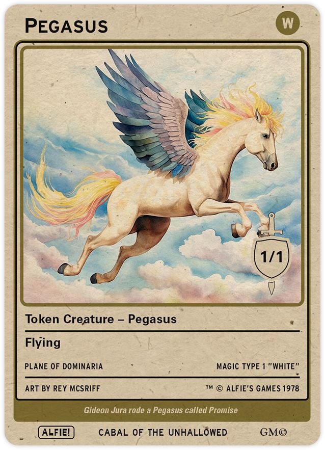 Pegasus 1/1 - Alfies