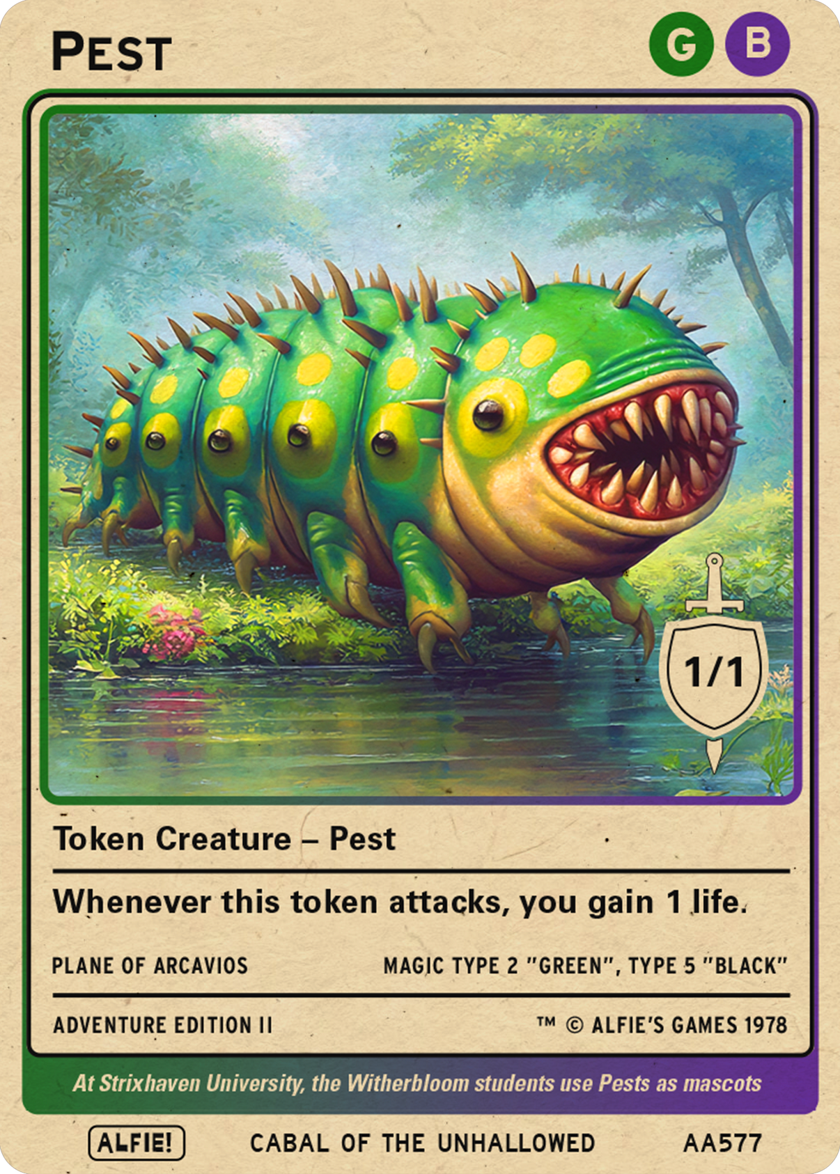 Pest 1/1 - Alfies