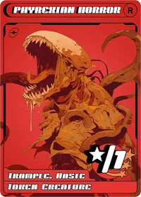 Phyrexian Horror Red - Alfies