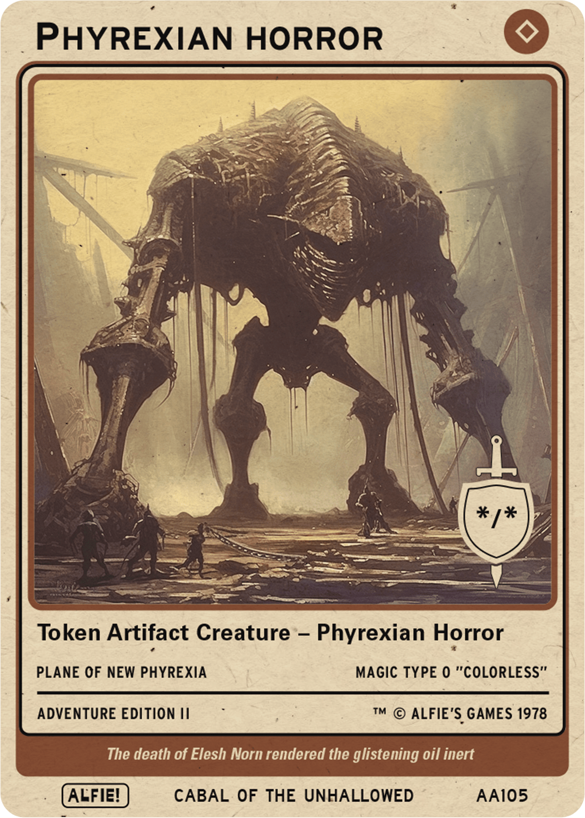 Phyrexian Horror - Alfies