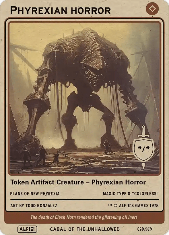 Phyrexian Horror - Alfies