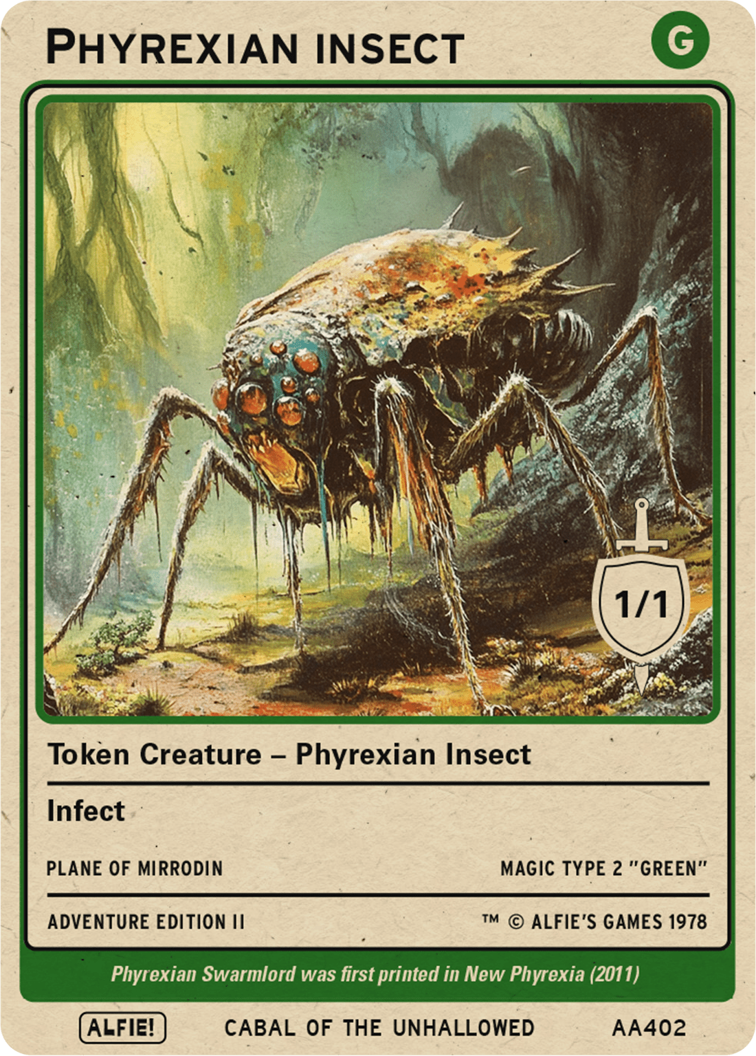 Phyrexian Insect - Alfies