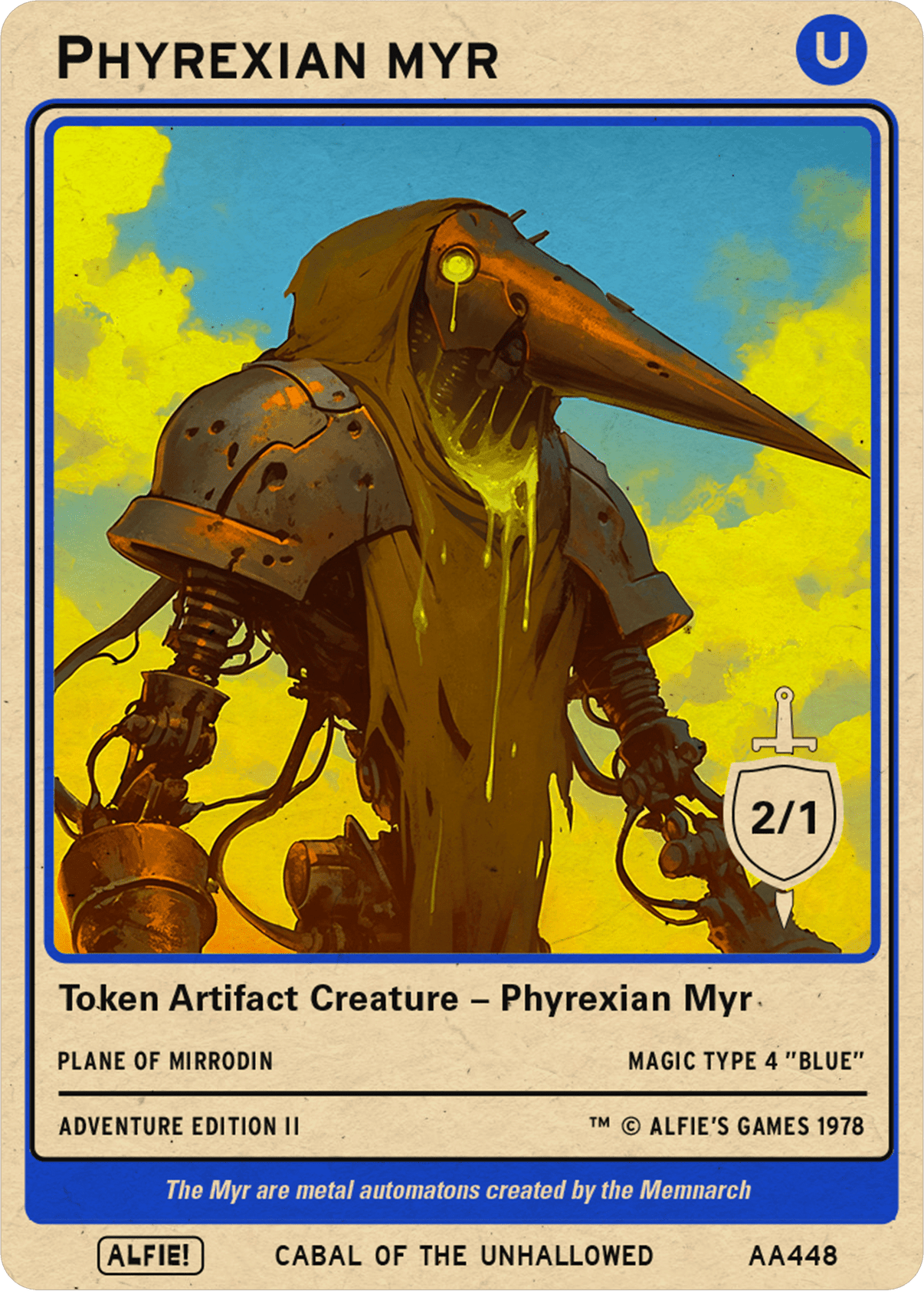 Phyrexian Myr 2/1 - Alfies
